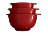 Mixing bowl Victoria 2+3+4 liter Red