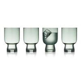 Water glass Sorrento 30 cl 4 pcs Green