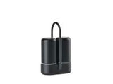 Salt/pepper set Black Singles 6.5x3x9cm