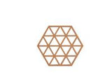 Trivet Triangles Light Terracotta