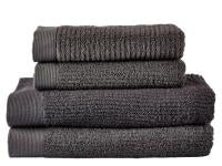 Giftbox Towels Classic 4 pcs Anthracite