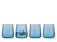 Water glass Zero 42 cl 4 pcs Blue