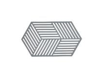 Trivet Hexagon Cool Grey L24