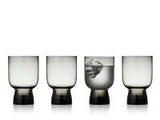 Water glass Sorrento 30 cl 4 pcs Smoke