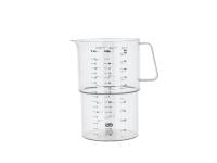 Measuring jug Mensura 1000 ml Clear SAN