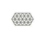 Trivet Triangles Olive Taupe L24