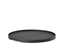 Tray Black Singles 35 cm Round