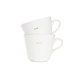 Keith Brymer Jones Bucket Mug 350ml Pair - rise & shine