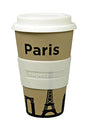 CRUISING TRAVEL MUG  PARIS Warm Grey - Zuperzozial UK